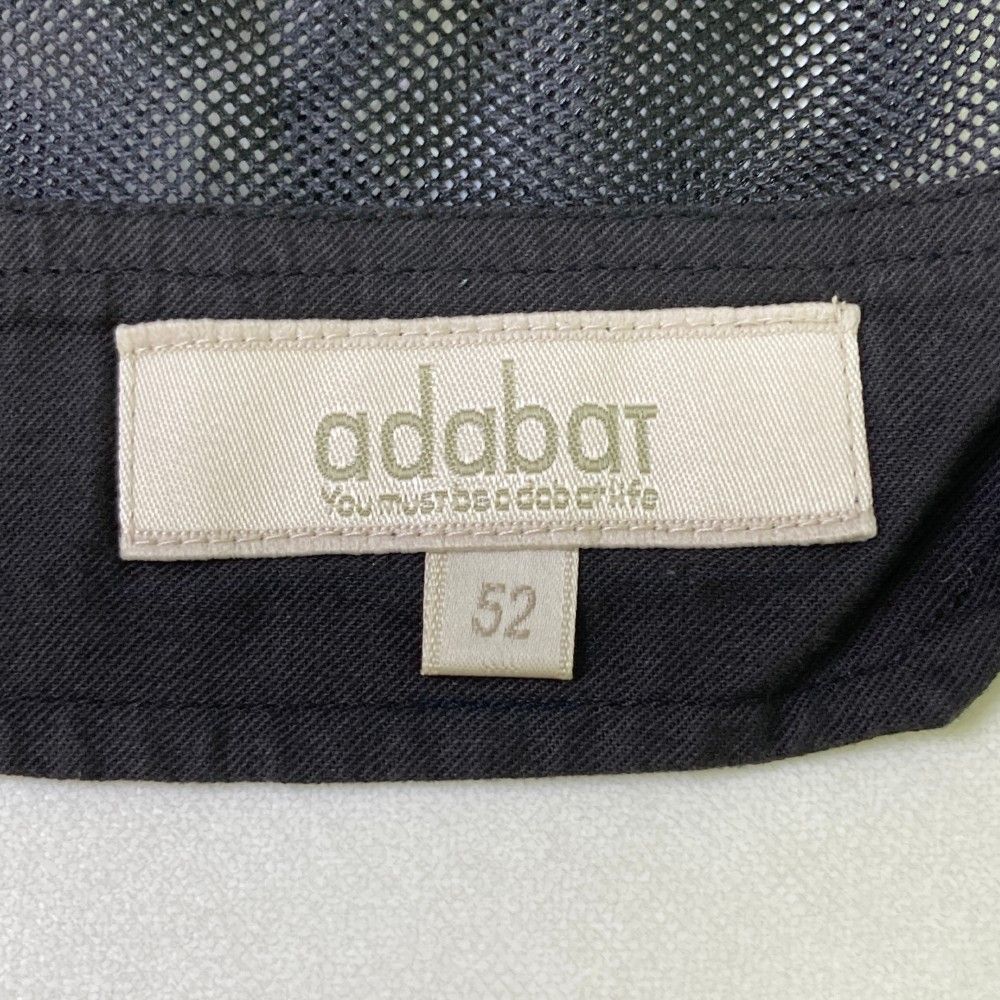 Adabat(アダバット)ゴルフ黒ショートパンツ サイズ52 Adabat(アダバット)ゴルフ黒ショートパンツ サイズ52