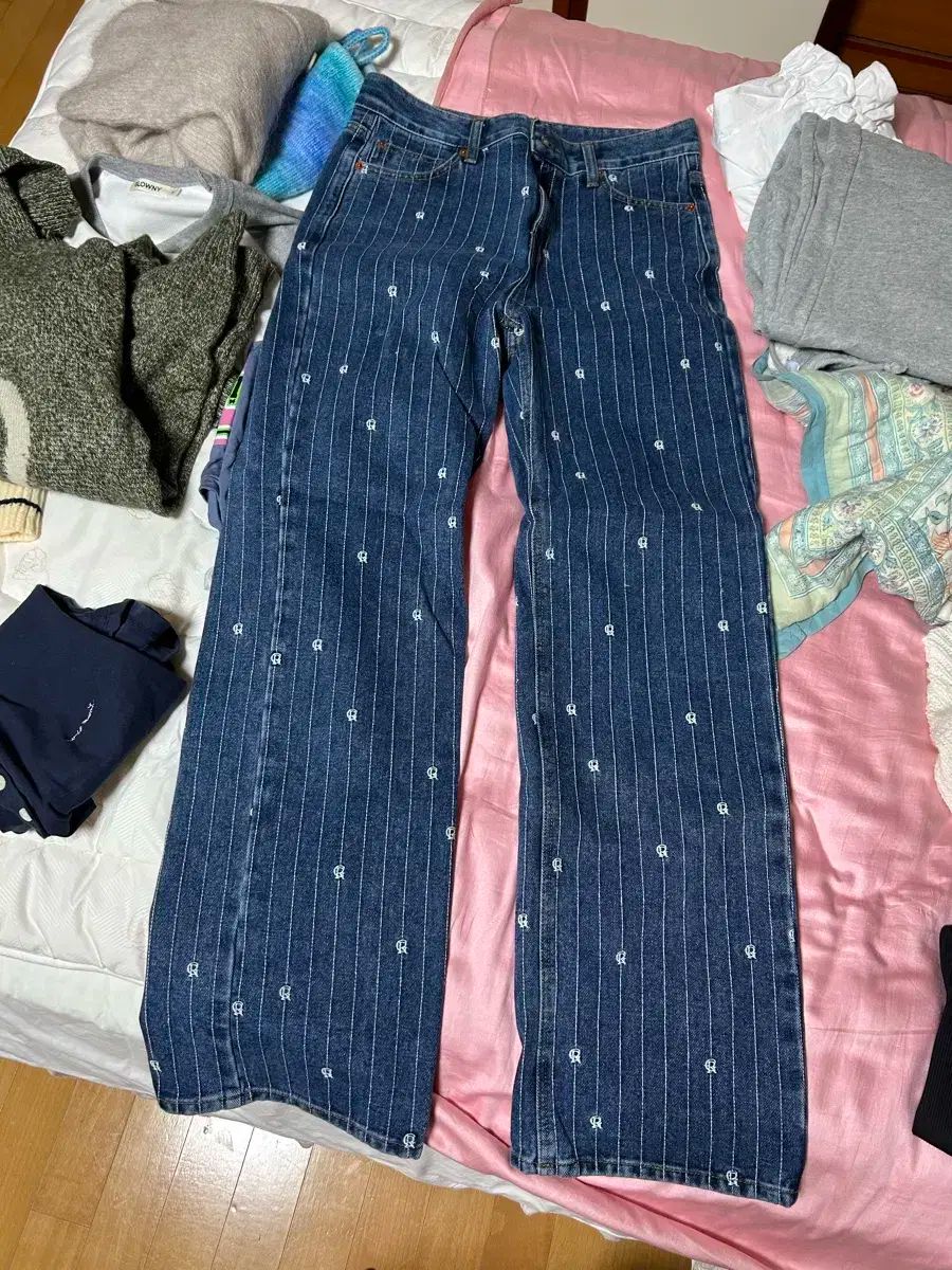 デニムパンツ パターンデニム