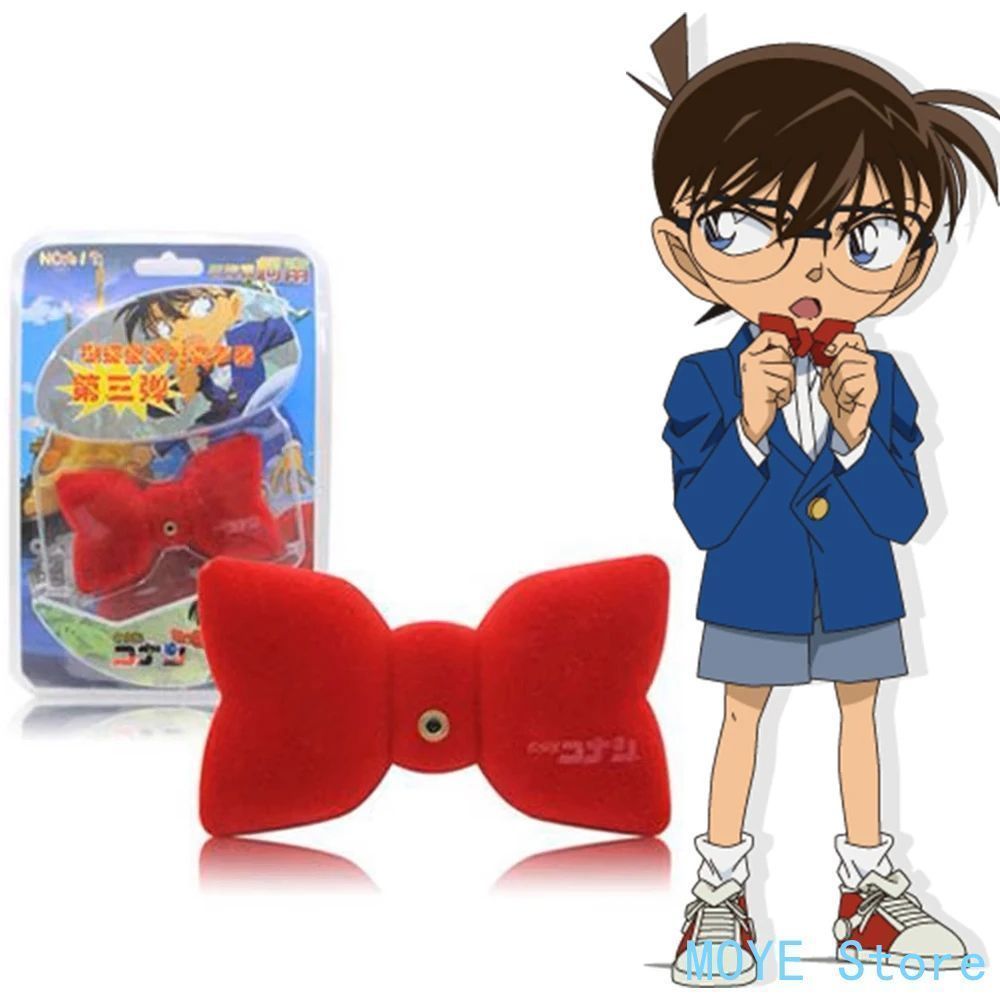 Detective conan-リボン型トランス，日本の漫画，アニメ玩具，コスプレアクセサリー，子供向けギフト