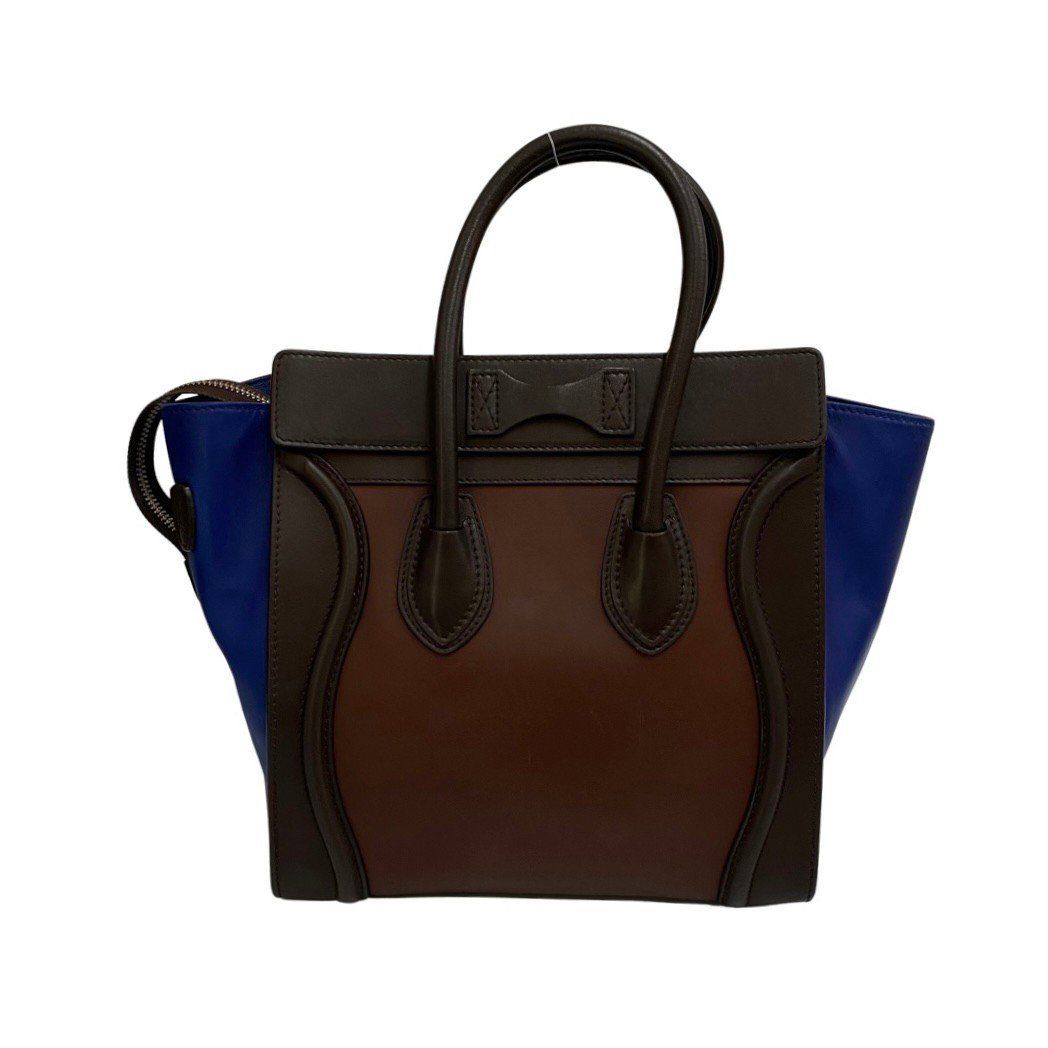 特上美品 美品 CELINE マイクロショッパー ラゲージ ボルドー | vendee