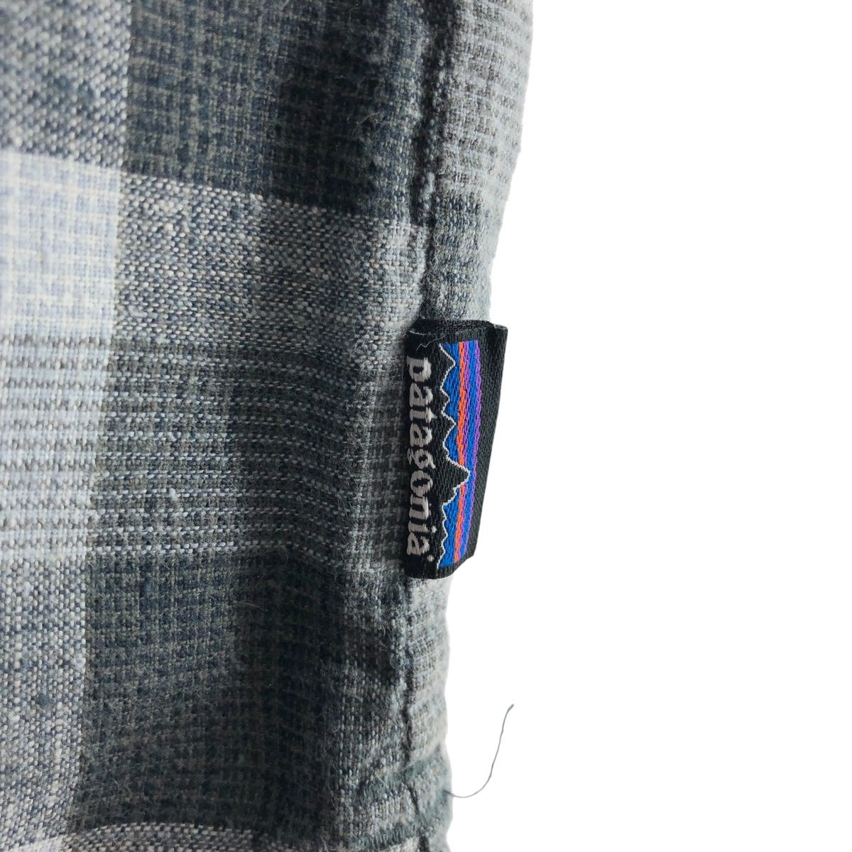 Patagonia チェック柄 半袖 ヘンプシャツ ボックスシャツ 【L】 古着 00年代 パタゴニア Patagonia 53109 チェック柄 オープン
