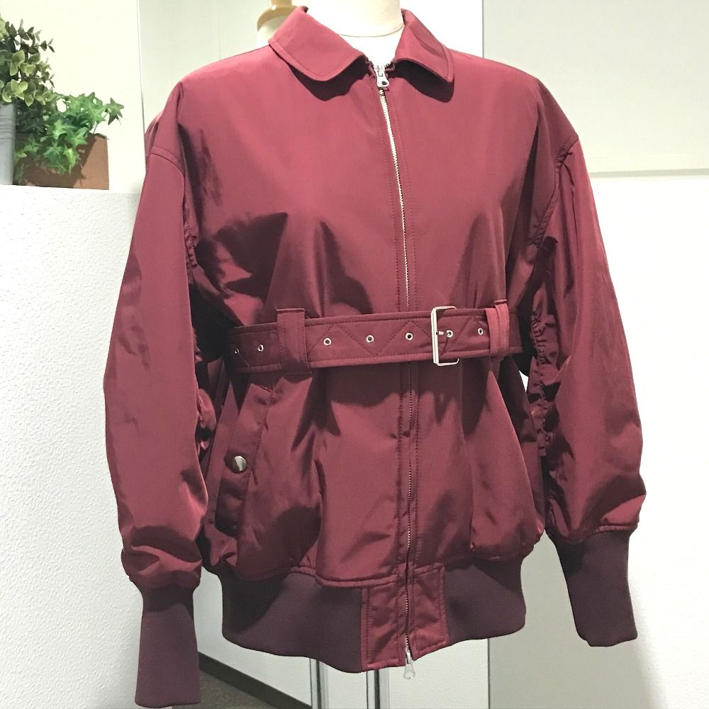 LE CIEL BLEU - 極美品◆ルシェルブルー ベルテッド ボンバージャケット ブルゾン LE CIEL BLEU（ブルゾン）のフリマアイテム一覧