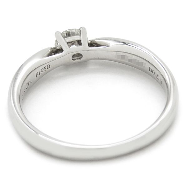 ティファニー TIFFANY＆CO ソリティア ダイヤモンド リング シルバー  