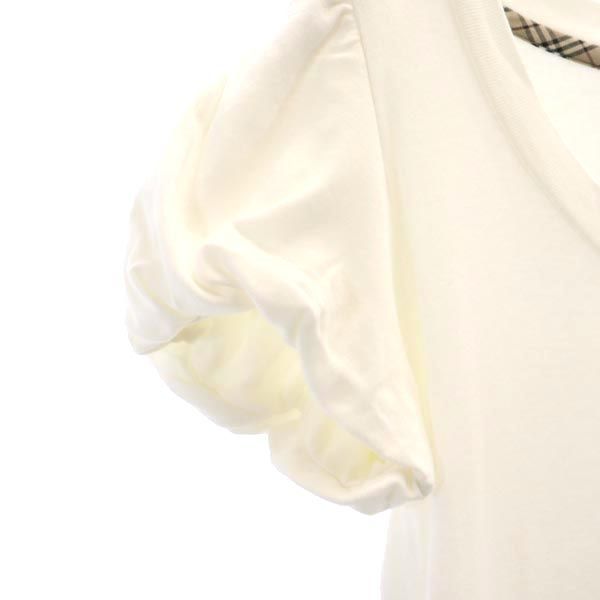 バーバリーブルーレーベル 三陽商会 半袖 Tシャツ 38 ホワイト 