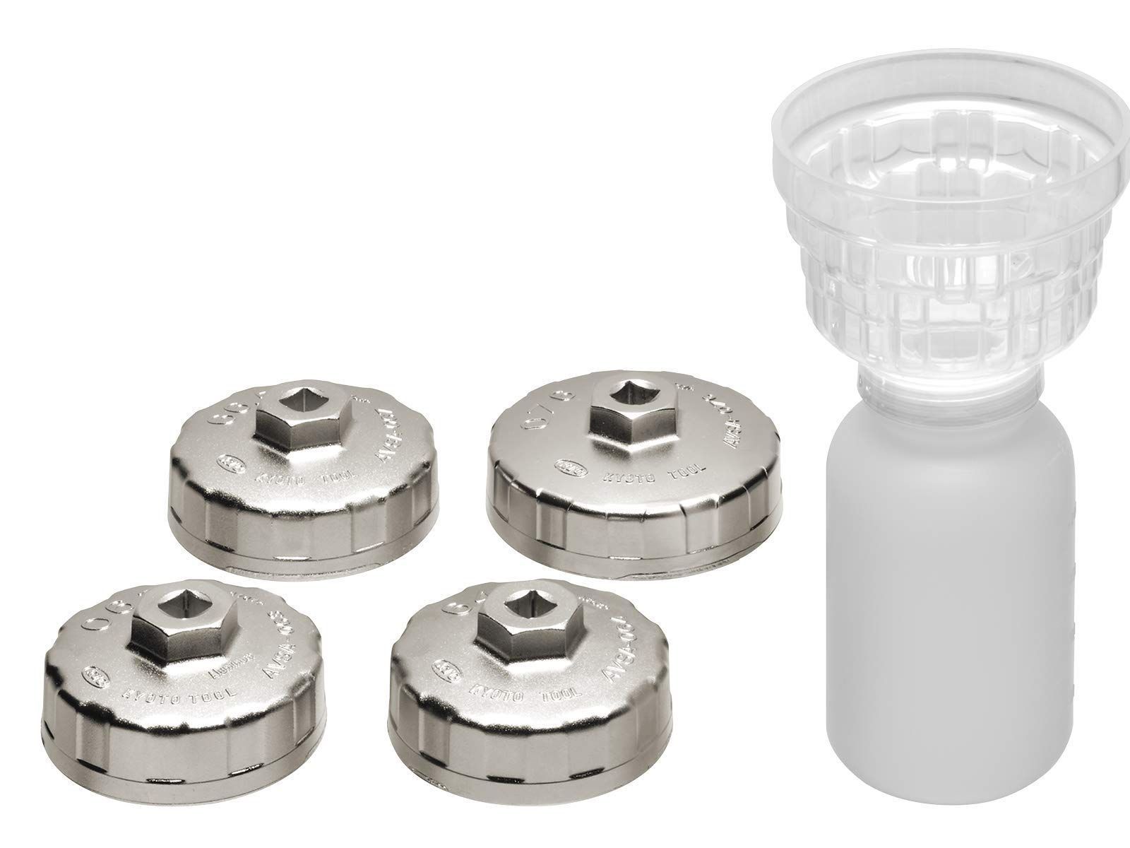 京都機械工具KTC 250ｍｌ フィルターオイルキャッチャーセット ATVP5