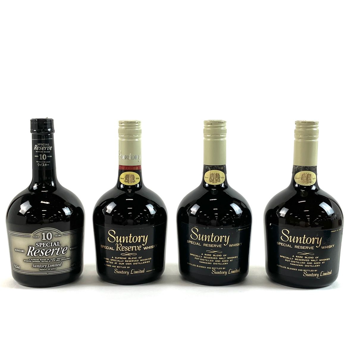 サントリー 10年 760ml×4本 ウイスキーセット【古酒】- メルカリ