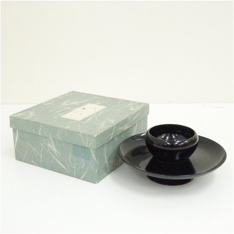 茶道具天目台　寛政十二年　塗師歓哉造　共箱／茶道　利休　天目茶碗　台天目　奥秘 茶道具天目台 寛政十二年 塗師歓哉造 共箱／茶道 利休 天目