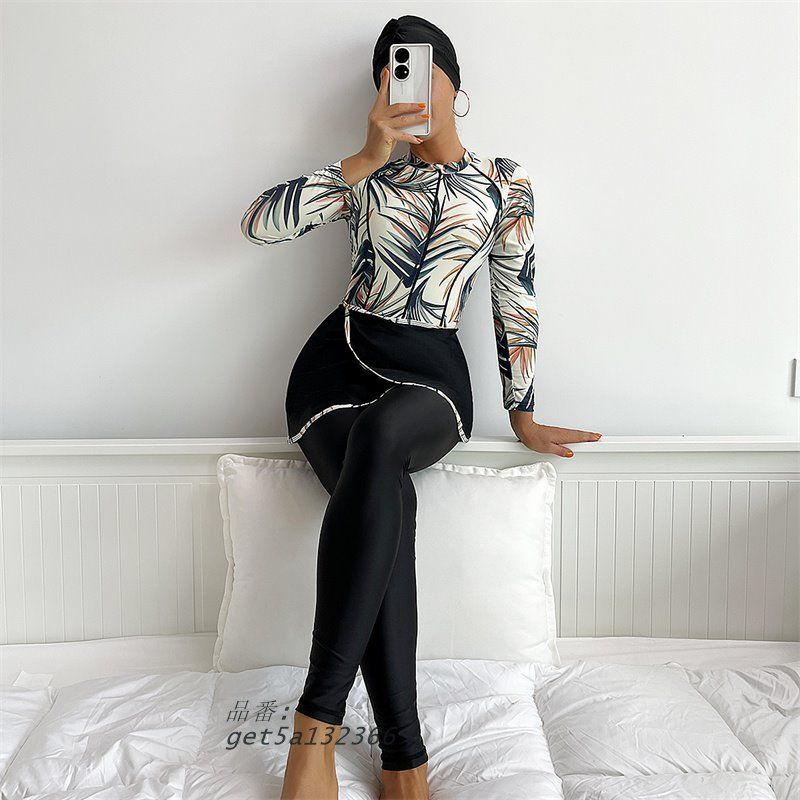 水着レディース 50代 40代 30代 ワンピース セット 旅行 スカート インナー プール 海 女性 防止 おしゃれ 巻き 日焼け 長袖 ビーチ 体型カバー 大人 get5a132366