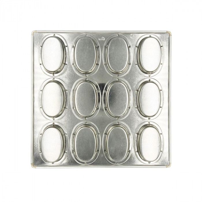 松永製作所 シリコン加工 シルバーオーバル天板12P MS168