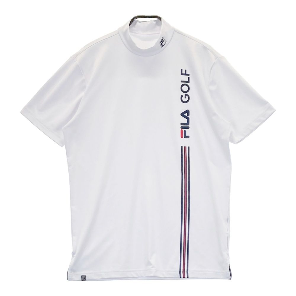 サイズ：M BACKWARDS バックワーズ  クルーネック半袖Tシャツ  ホワイト系 [240101500120] ゴルフウェア メンズ ストスト サイズ：M BACKWARDS バックワーズ クルーネック半袖Tシャツ