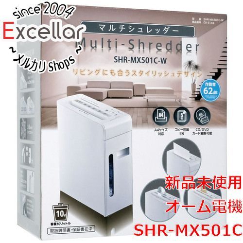 bn:12] OHM マイクロカットマルチシュレッダー SHR-MX501C-W - www