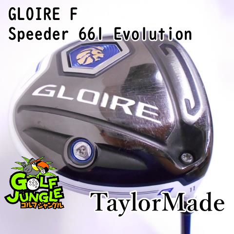 【中古】ドライバー テーラーメイド GLOIRE F Speeder 661 Evolution X 11 ドライバー カーボンシャフト おすすめ  メンズ 右