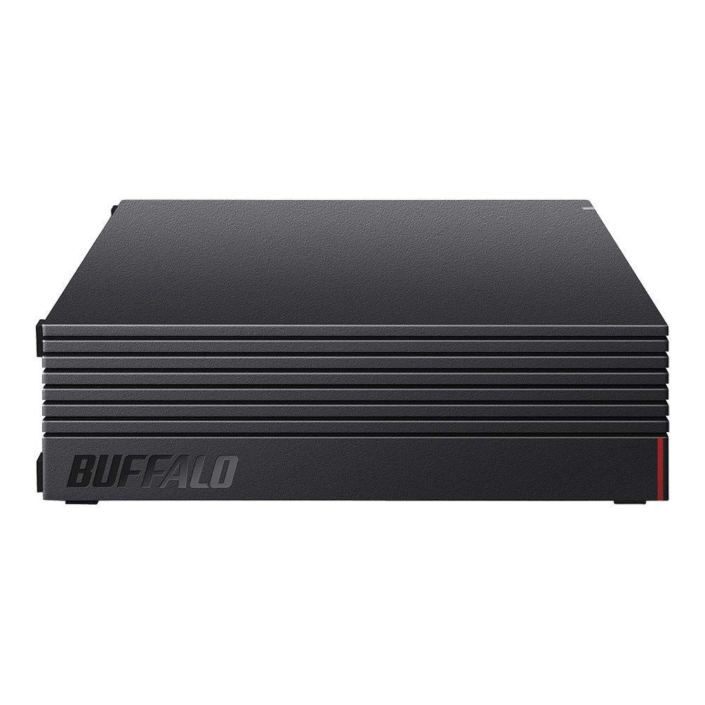 【新着商品】バッファロー 外付けハードディスク 6TB テレビ録画/PC/PS4/4K対応 バッファロー製nasne対応 静音u0026コンパクト 日本製 故障予測 みまもり合図 HD-AD6U3
