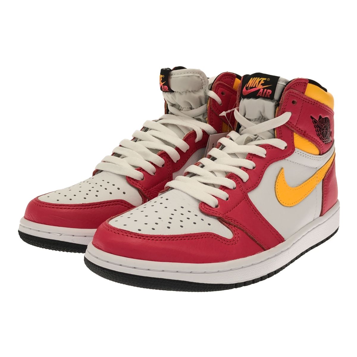 NIKE ナイキ AIR JORDAN 1 RETRO HIGH OG Light Fusion Red スニーカー 555088-603  エアジョーダン 1 レトロ ハイ - メルカリ