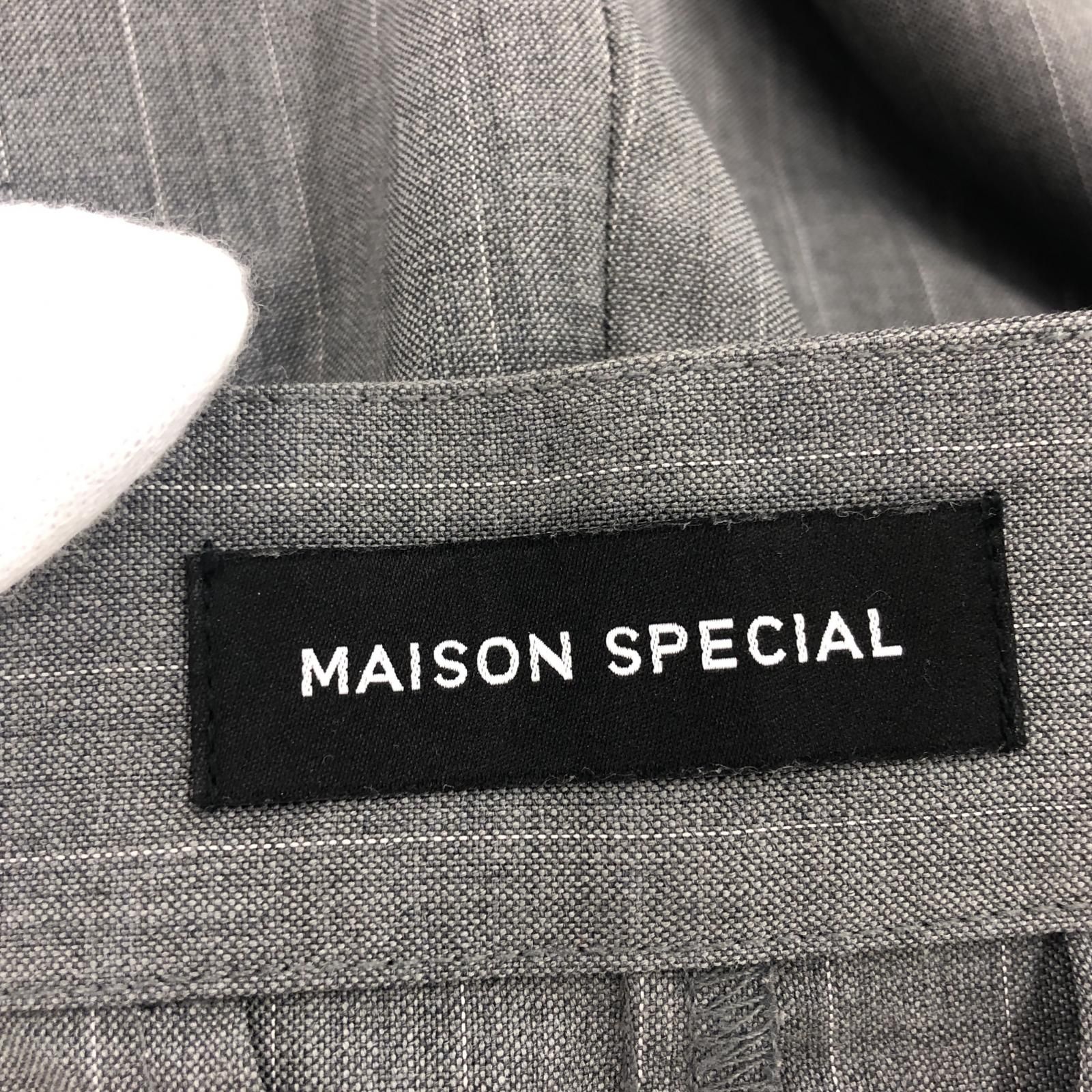MAISON SPECIAL メゾン スペシャル カットアウト ストライプ