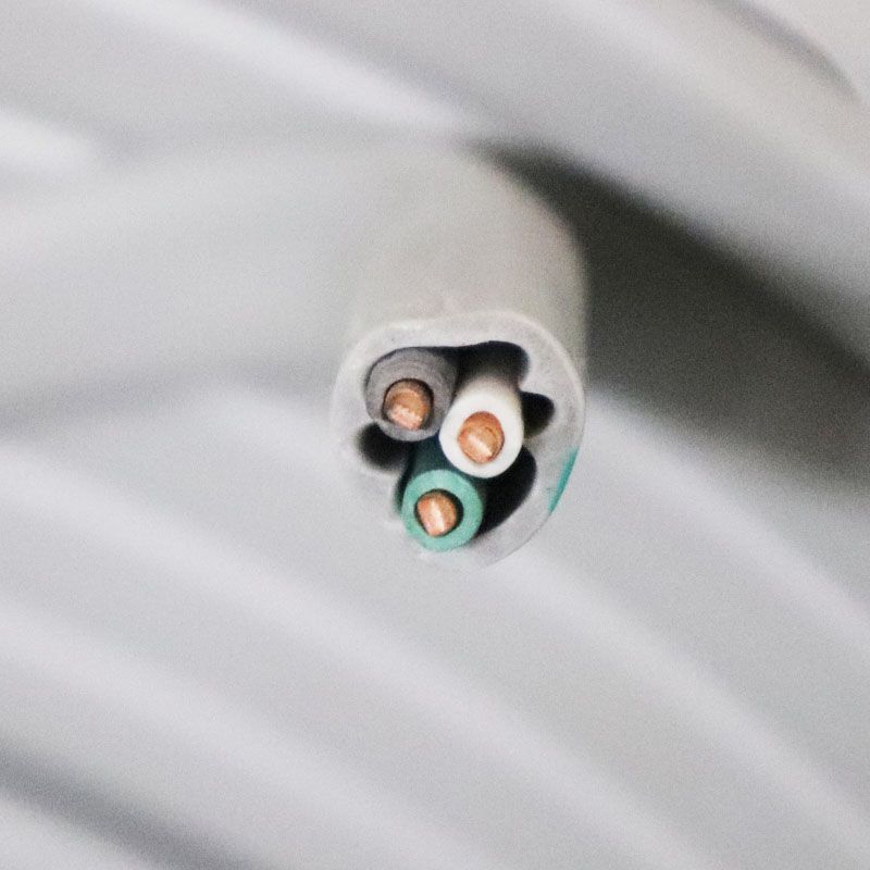 XS320G》弥栄電線 VVFケーブル VVF 3×2.0mm 黒白緑 100m 新品 未使用品 