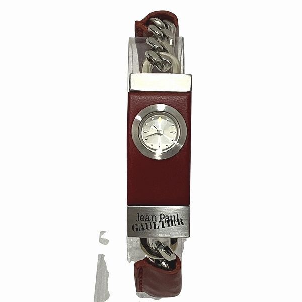 ジャンポールゴルチェ　腕時計 ジャンポールゴルチエ 1320-S033080 クォーツ レッド 時計 腕時計