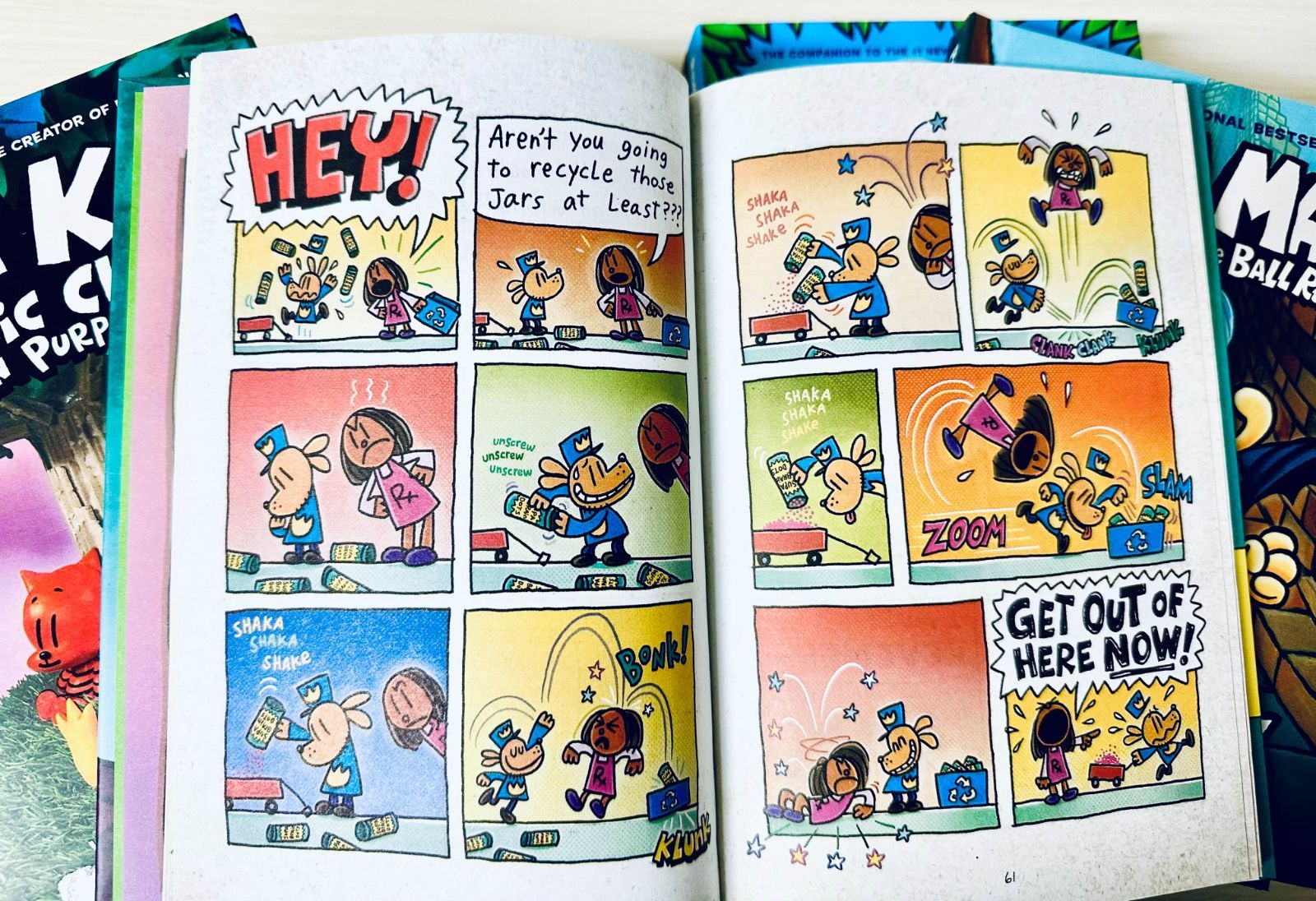 DogMan ドッグマン 14巻セット 英語漫画 デイヴ・ピルキー 子供