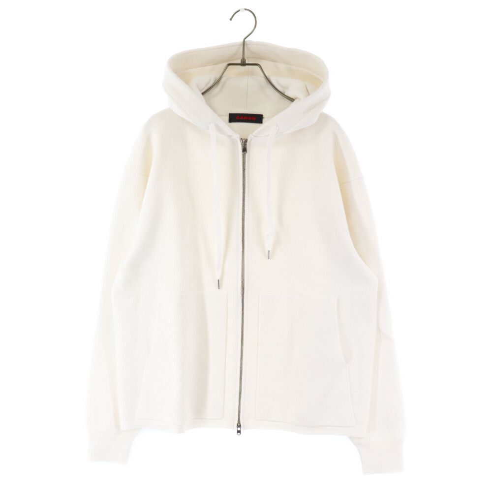CABaN (キャバン) コットンカシミヤジップパーカー WS110CU ホワイト  