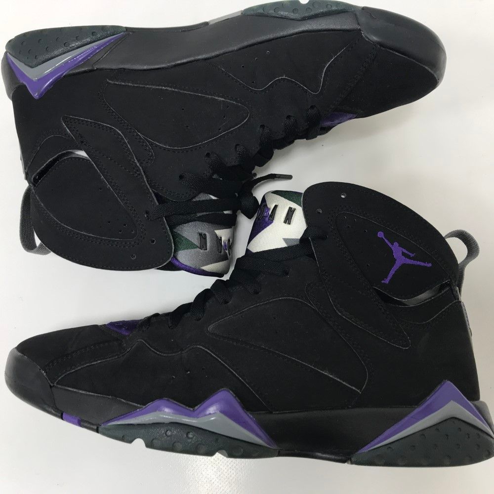 07w19027 NIKE AIR JORDAN 7 RAY ALLEN 28.5cm US10.5 ナイキ エアジョーダン7 レイ アレン  スニーカー 【中古品】 - メルカリ