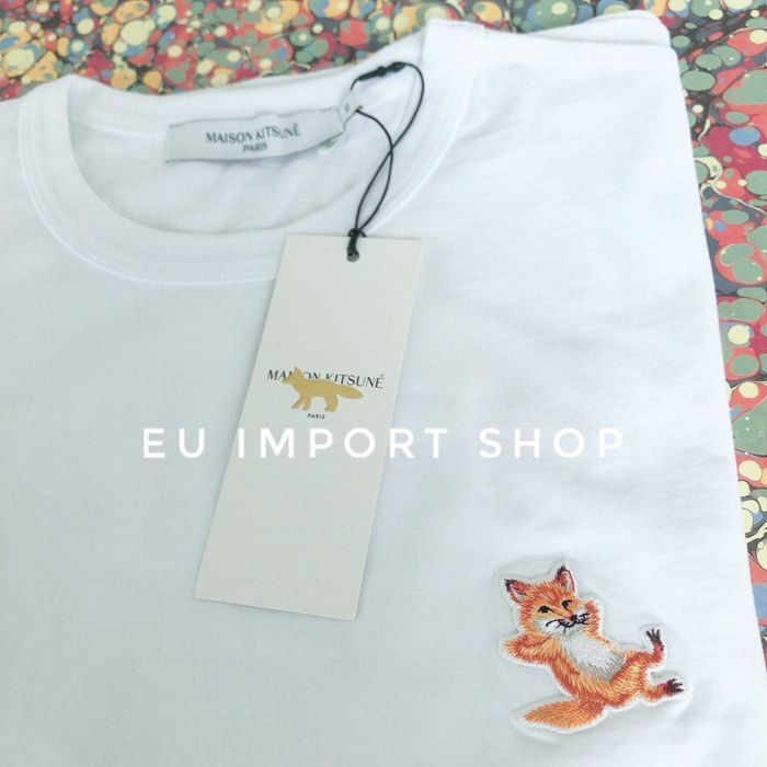 MAISON KITSUNE CHILLAX FOX メゾンキツネ Tシャツ チラックス