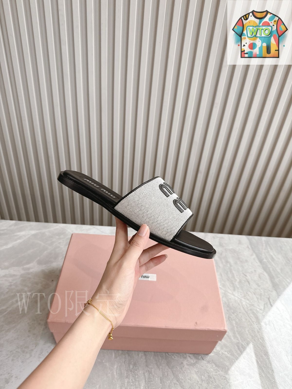 Miu Miu ミュウミュウ 小羊皮 サンダル | スリッパ02 USTAUSTRALIA_COM_AU