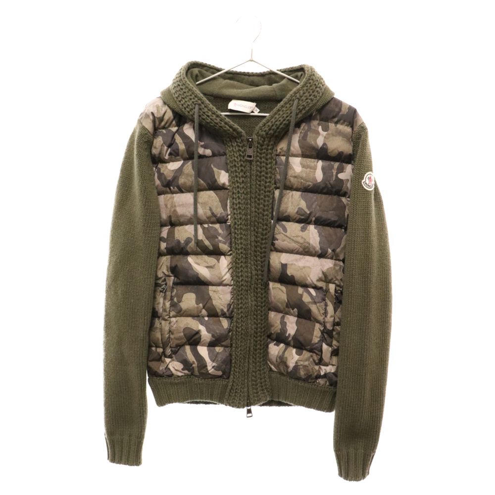 ジャケット・アウター MAGLIONE TRICOT CARDIGAN MONCLER - モンクレール MAGLIONE TRICOT CARDIGAN ジップアップ