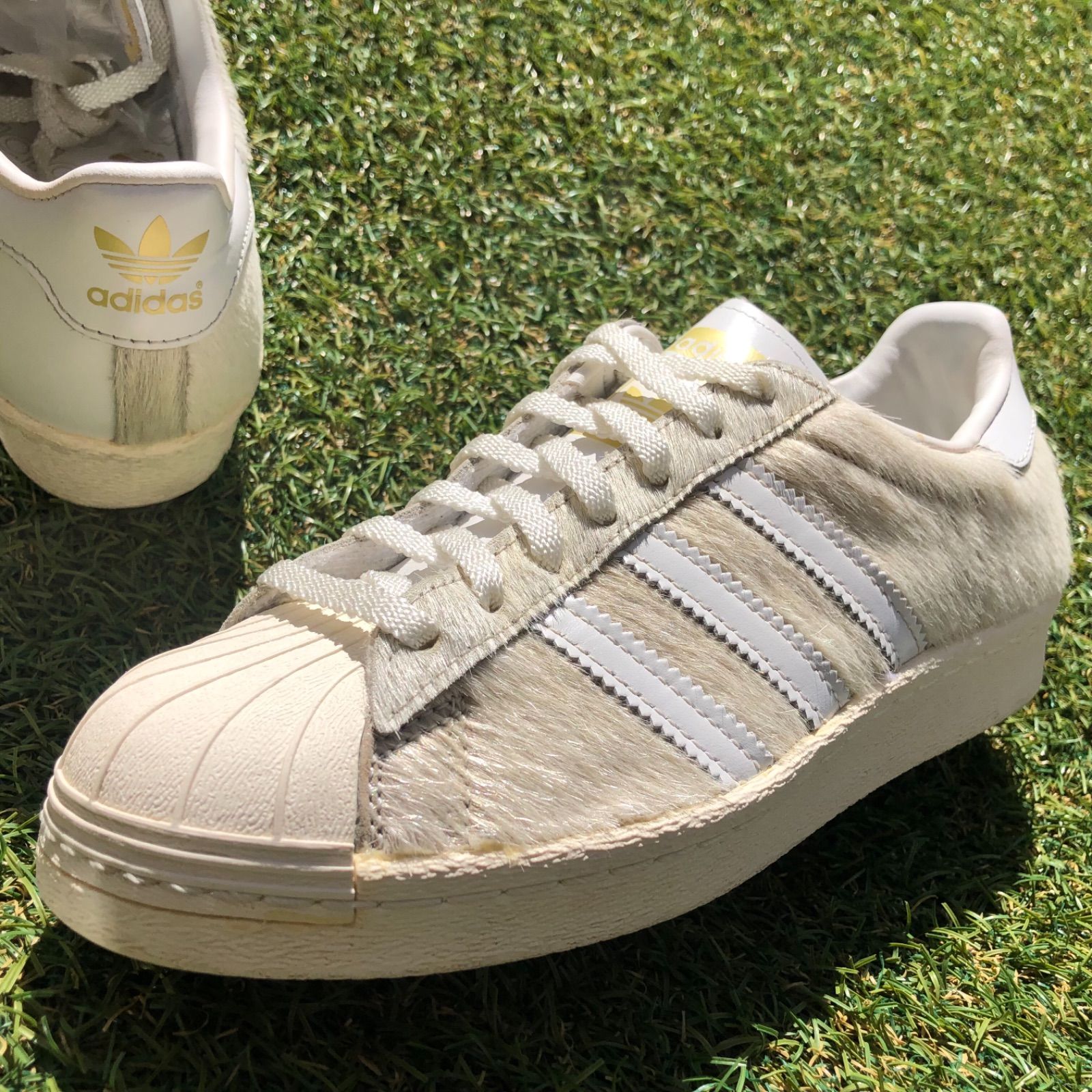 美品22adidas×ZOZO SS80Sアディダス スーパースター E493-