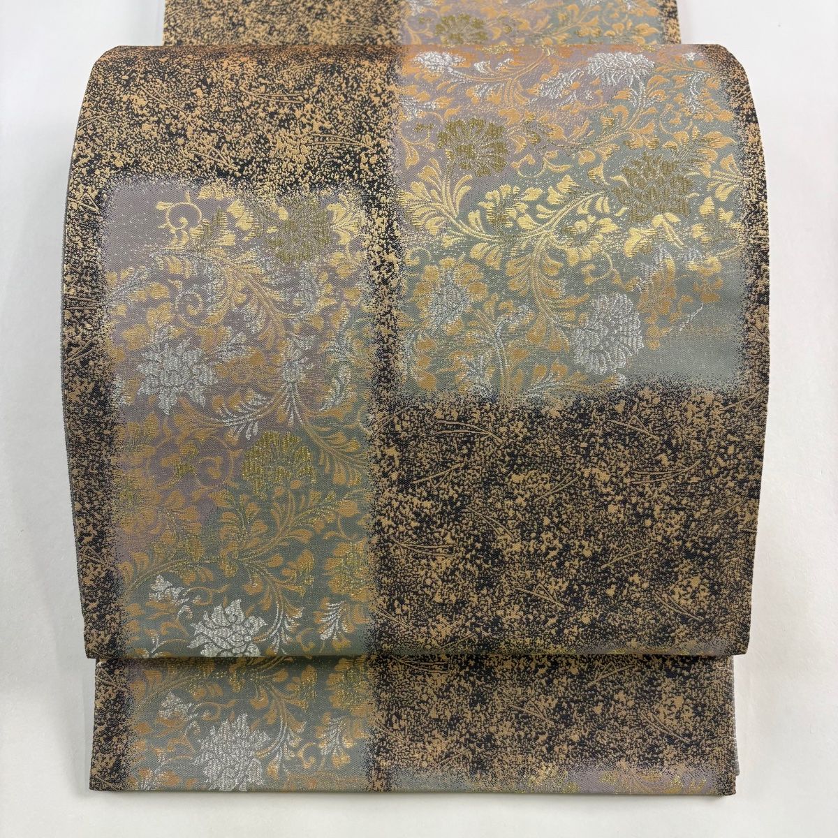 正絹　六通袋帯　やまと【麻の葉　花々】No2829 正絹 六通袋帯 やまと【麻の葉 花々】No2829 - メルカリ