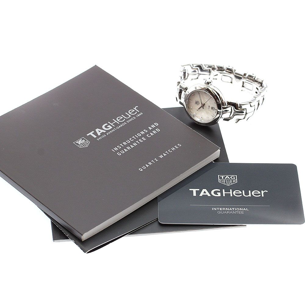 タグホイヤー TAG HEUER WAT1417.BA0954 リンク 11Pダイヤ クォーツ レディース保証書付き_911708