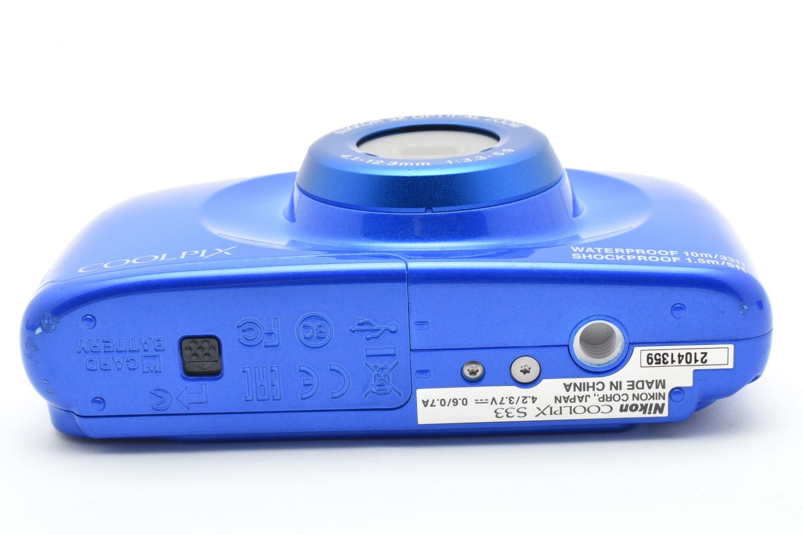 美品】 ニコン Nikon COOLPIX S33 コンパクトデジタルカメラ 【公式通販】