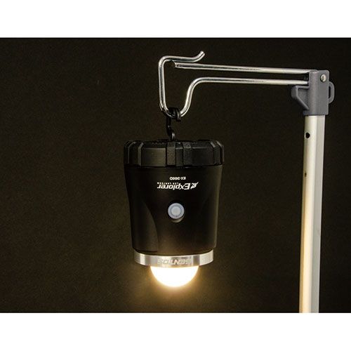 GENTOS Exploler LEDランタン + アルカリ乾電池 単4形10本 EX-366D+HDLR03/