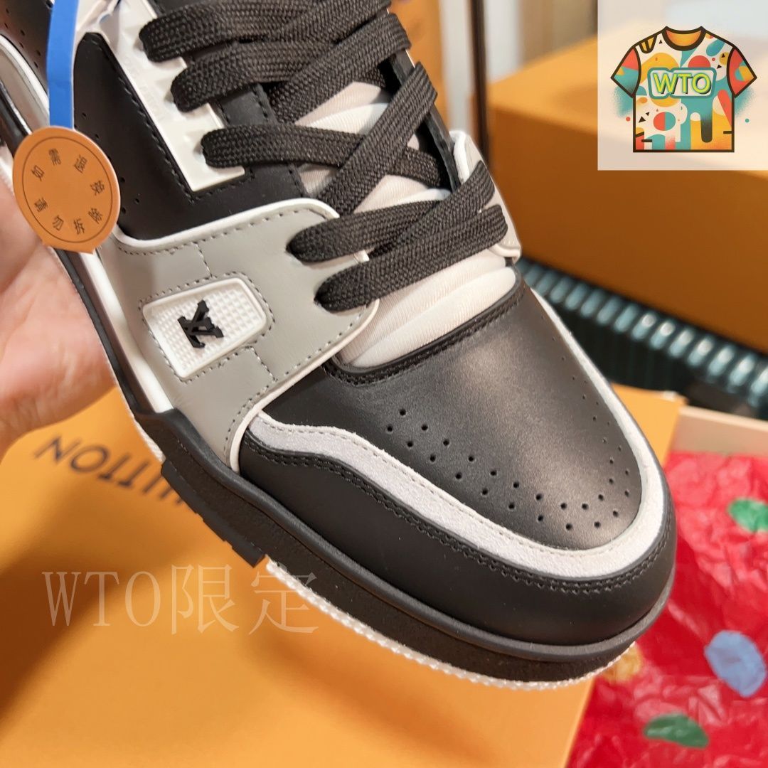 【LV◆カジュアル♡】 Louis Vuitton スニーカー Louis Vuitton LV Trainer スニーカー カジュアルシューズ36-2