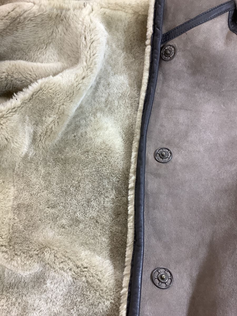 23区 薄茶色ムートンコート サイズ40 GULLKHAN_COM