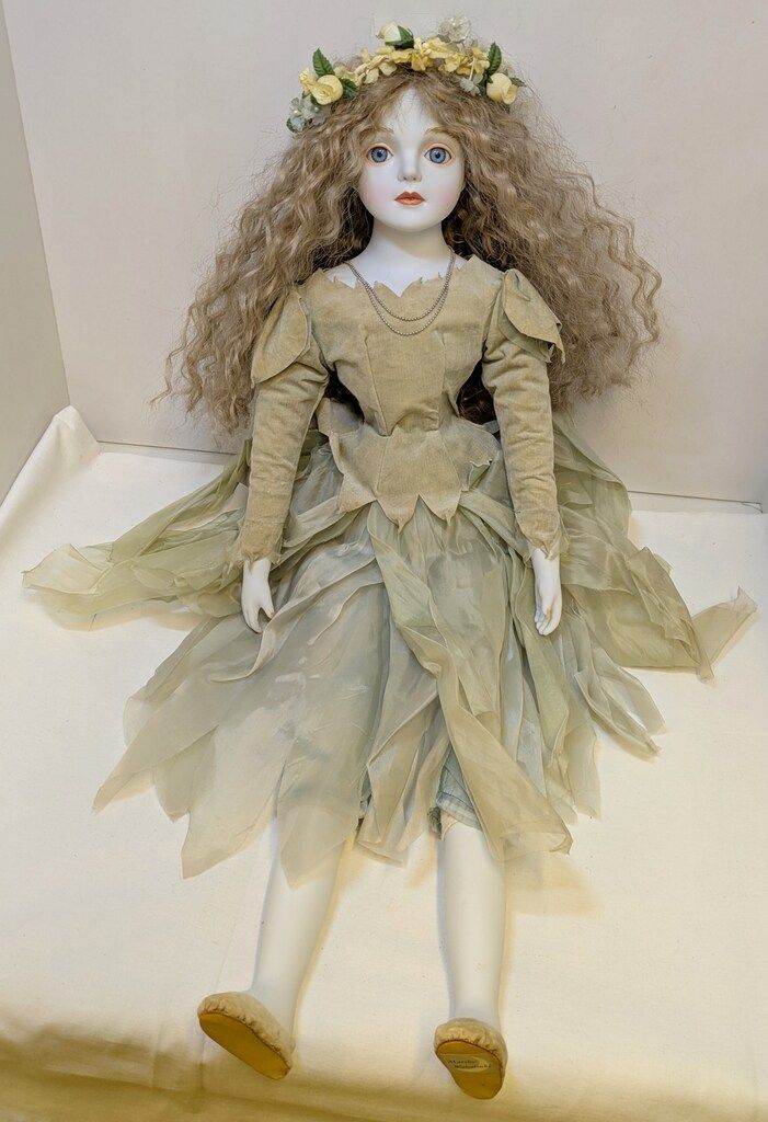 若月まり子　ビスクドール　難あり ビスクドール 人形 若月まり子 Mariko Wakatsuki 若月まり子