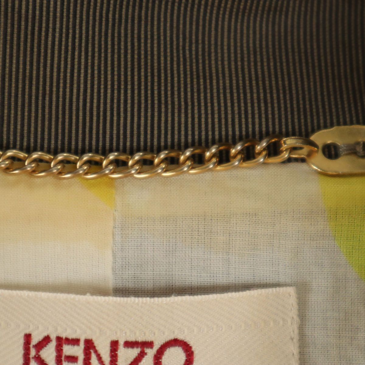 KENZO ケンゾー スロバキア製 ウールブレンド テーラードジャケット