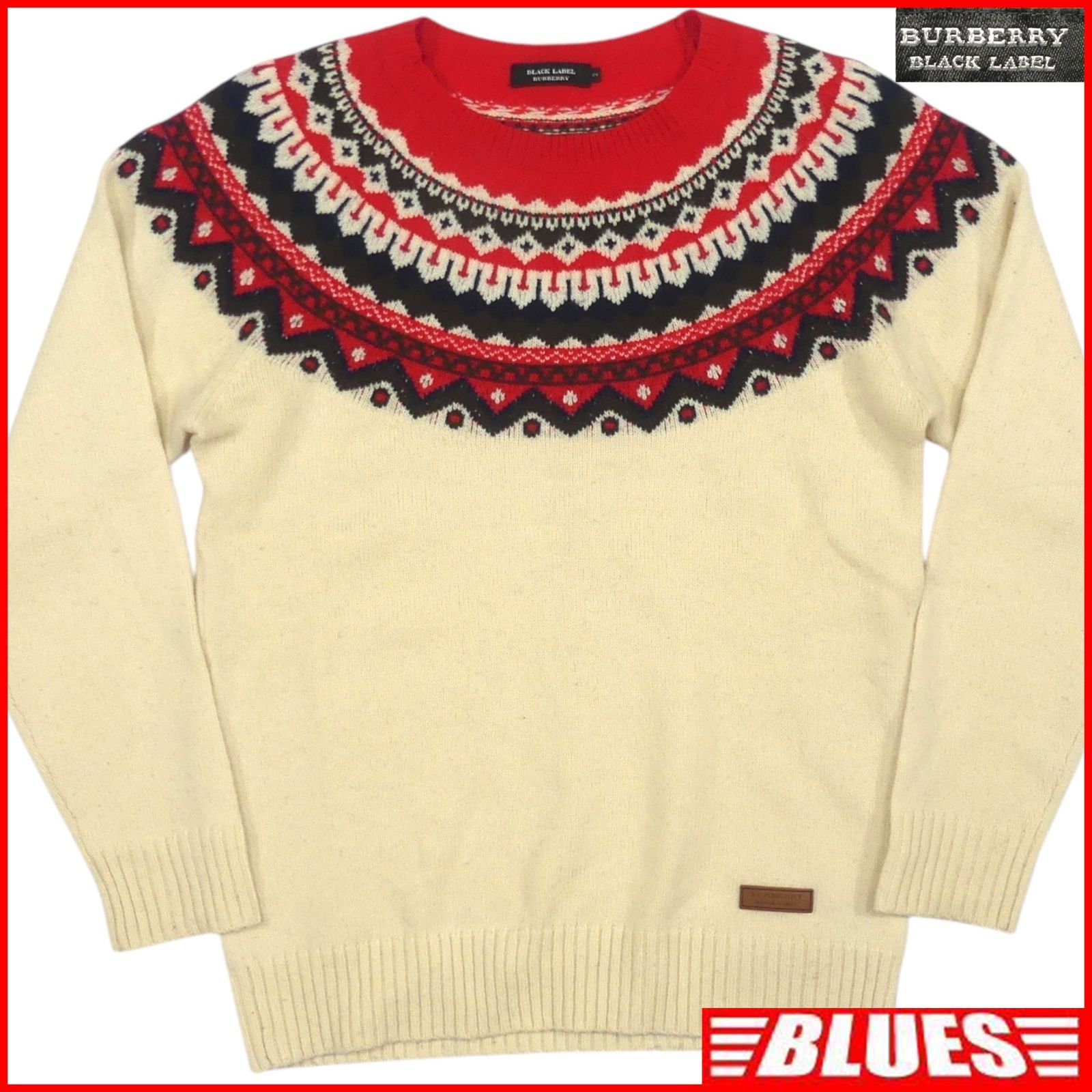 BURBERRY BLACK LABEL 廃盤 バーバリーブラックレーベル セーター 