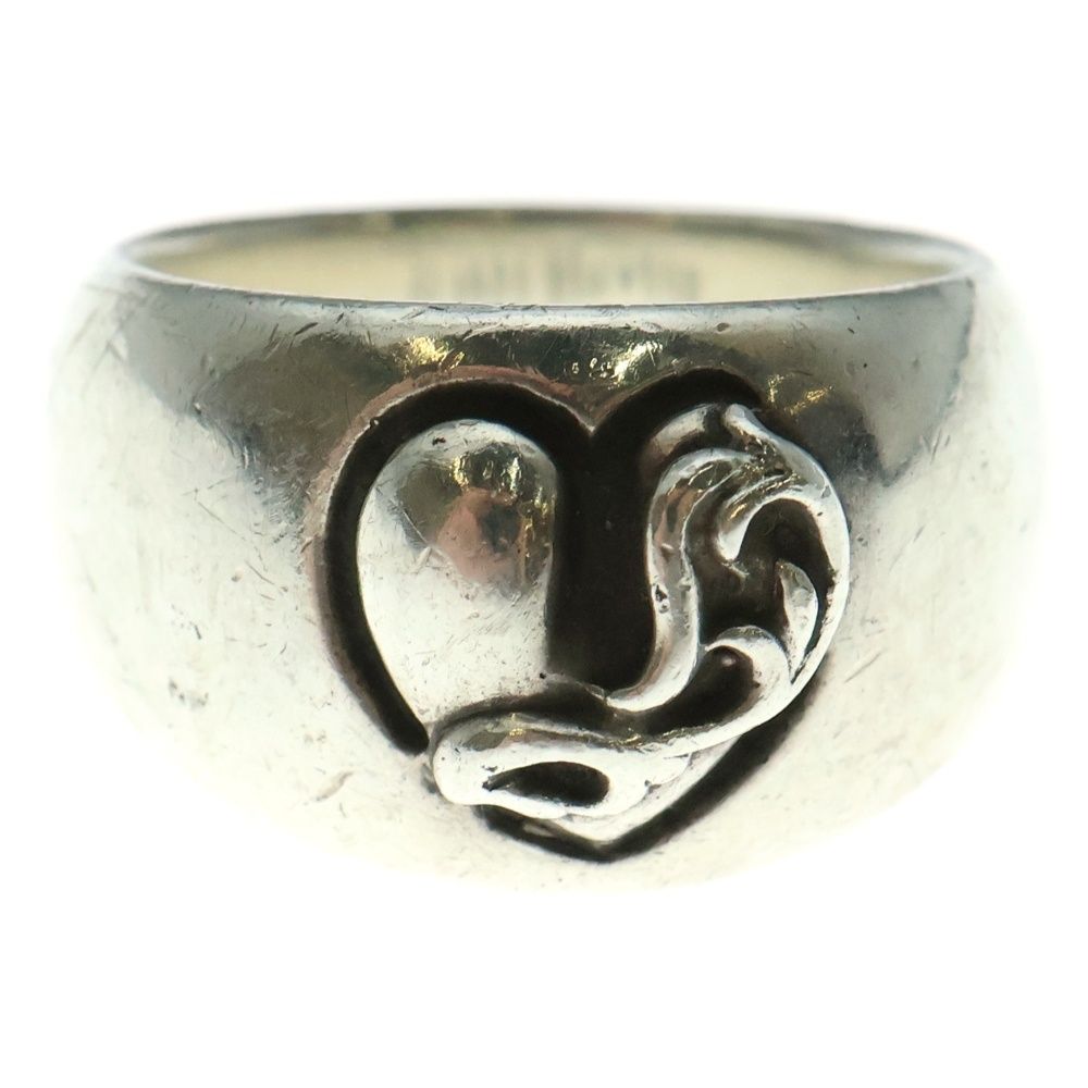 CHROME HEARTS クロムハーツ HEART IN BAND ハートインバンド リング シルバー WWW_SHINETEETH_COM