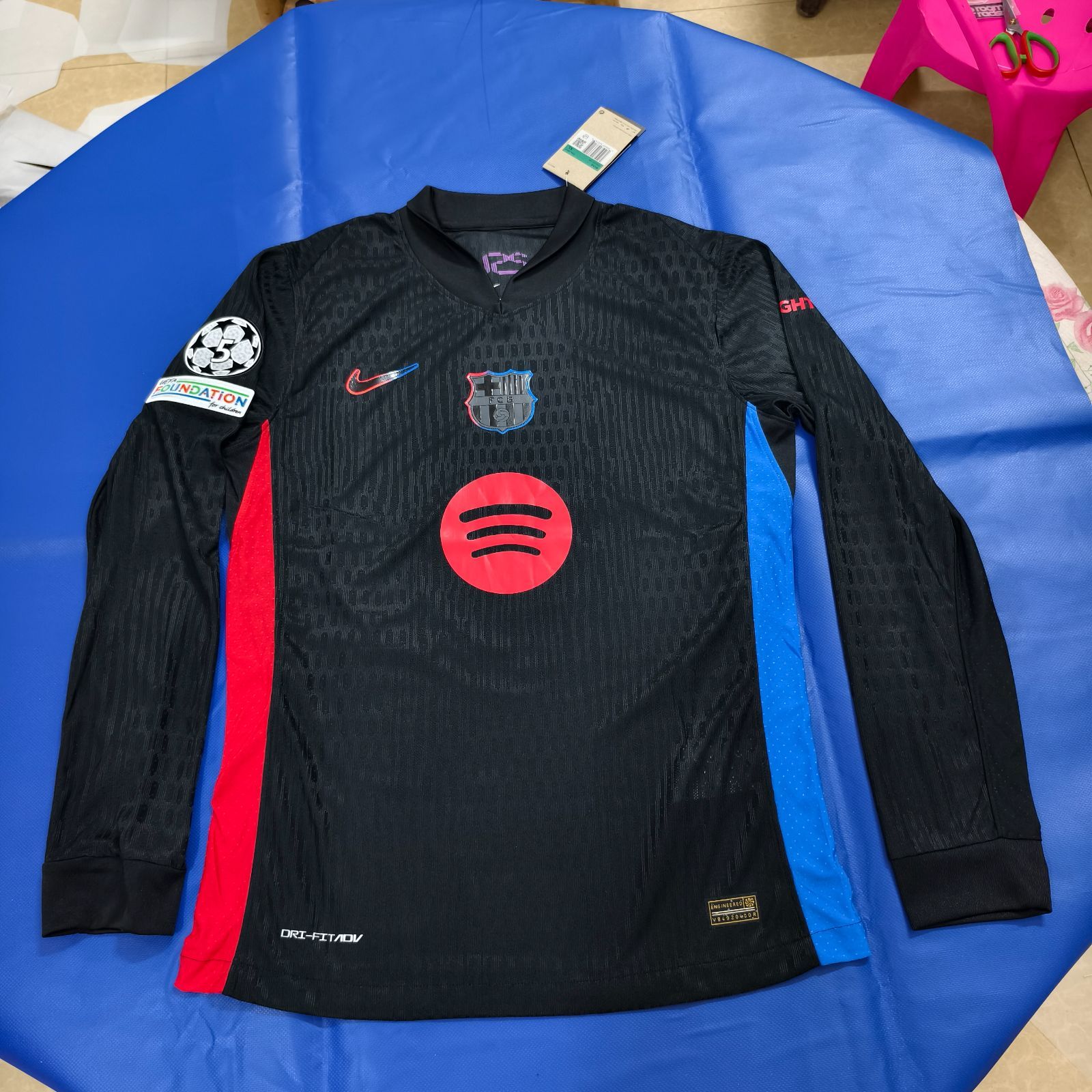 2024-25 バルセロナ アウェイ 長袖 8番 ペドリ ユニフォーム 24-25 バルセロナアウェイチームユニフォーム8番 ぺドリ 長袖 2024-25