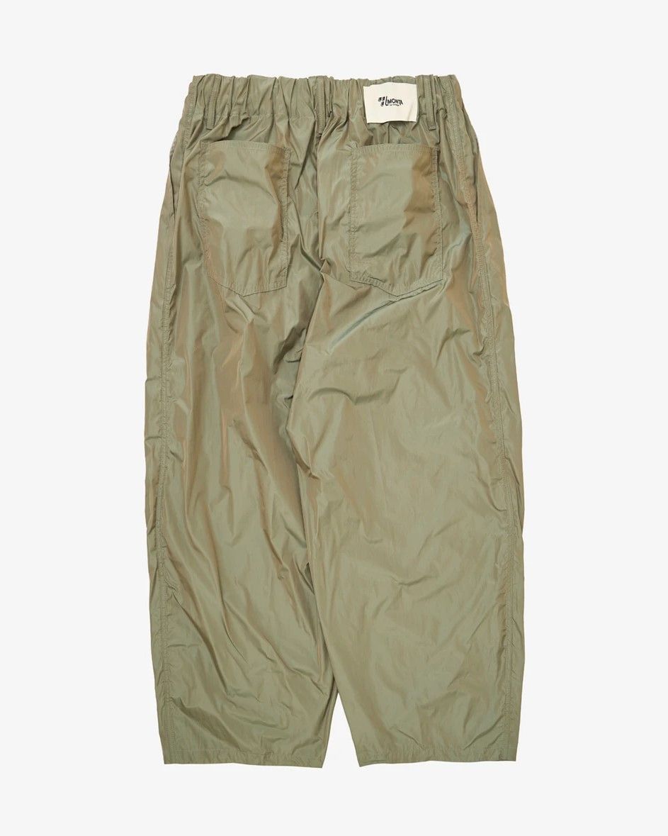 Sillage シアージ circular pants limonta nylon khaki サーキュラー 
