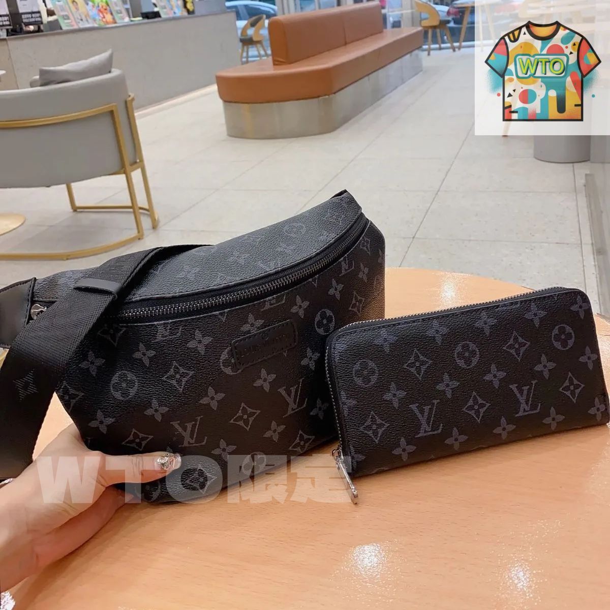未使用に近い LOUIS VUITTON ルイヴィトン メンズ ウエスト
