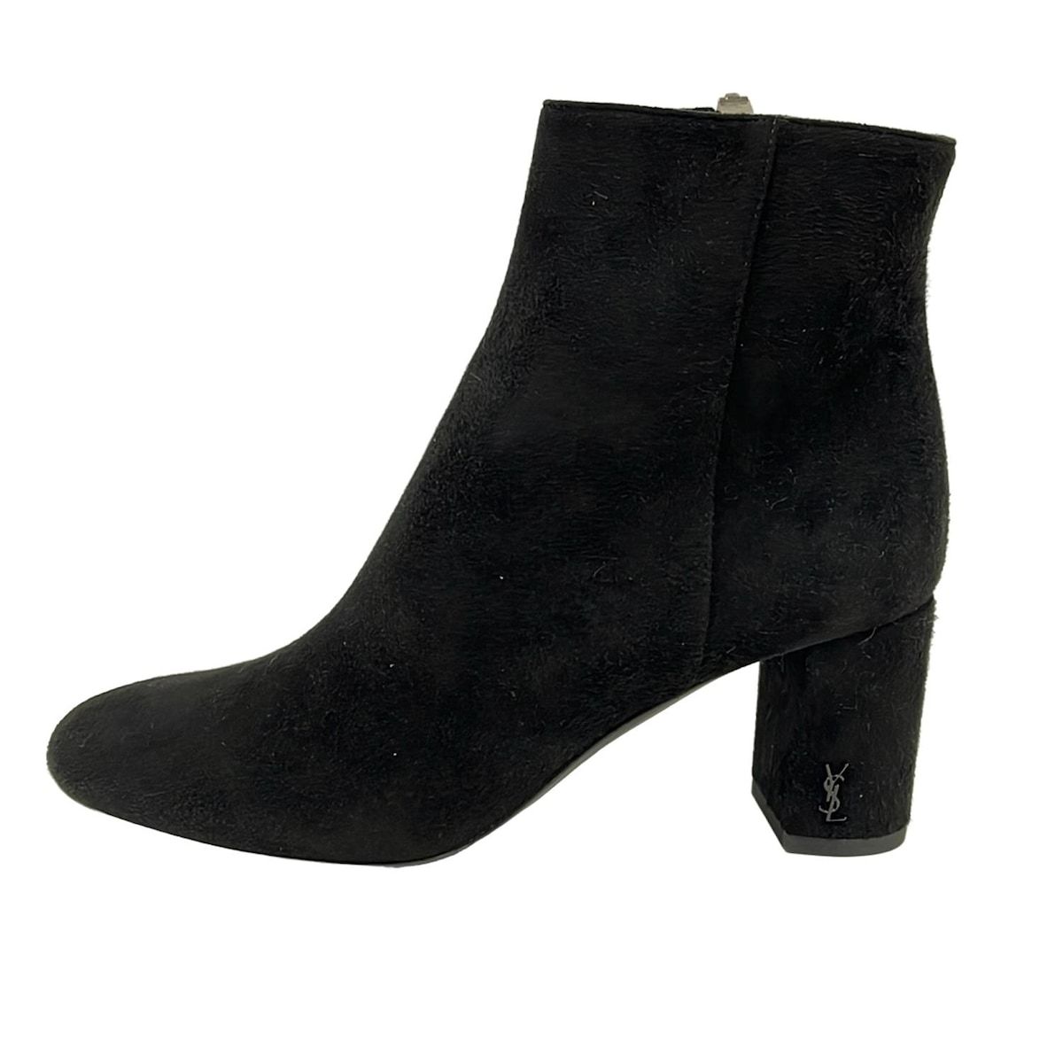 SAINT LAURENT PARIS サンローランパリ ショートブーツ 35 1 2 レディース - 528507 黒