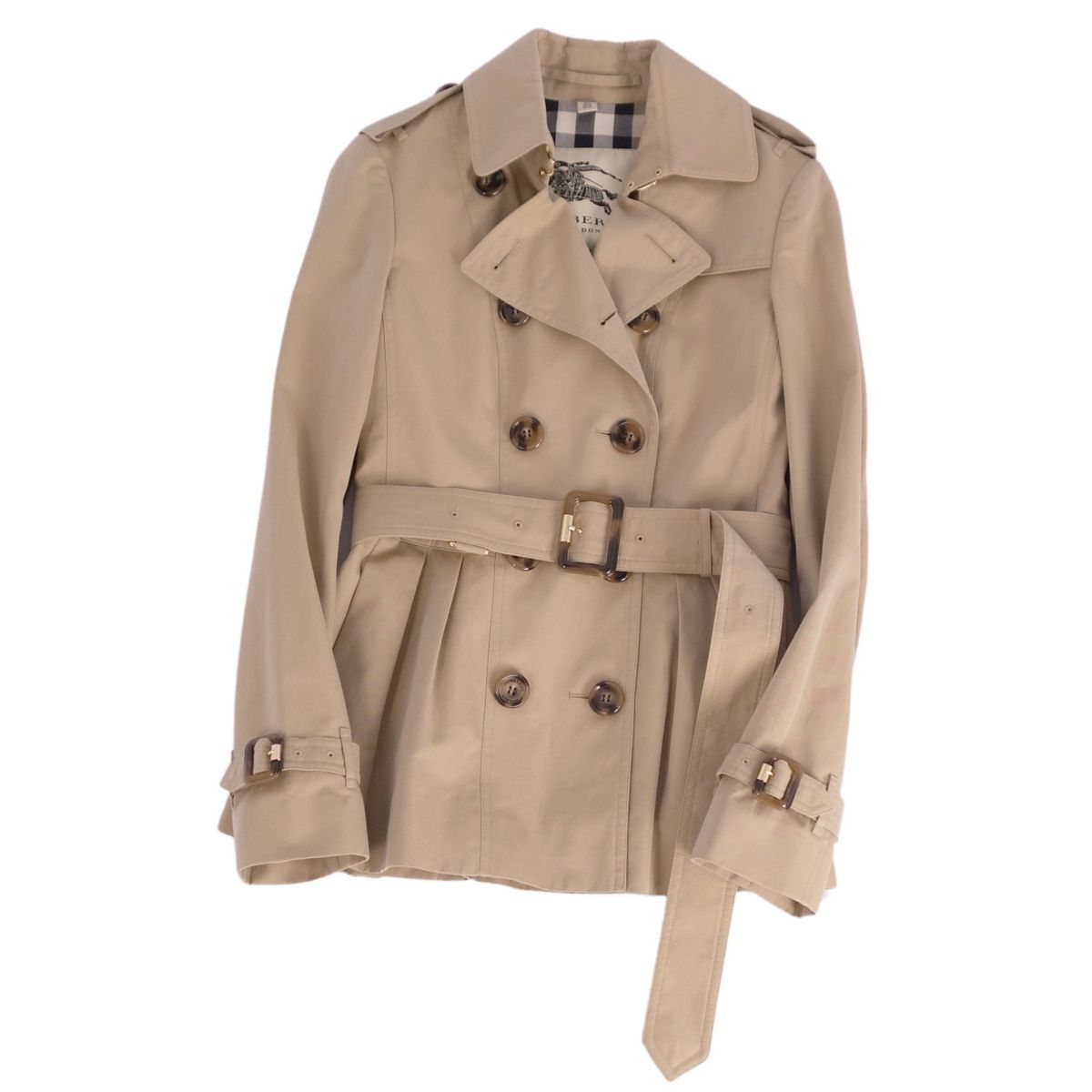 【極美品】BURBERRY バーバリー ロンドントレンチファーコート 超美品 極美品】BURBERRY バーバリー ロンドントレンチファーコート 超
