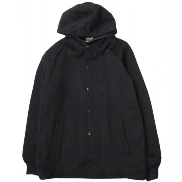 Scye サイ 日本製 ウールフーデッドコーチジャケット 1215-63037 36 