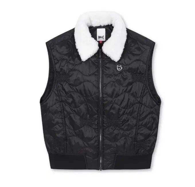 WAAC ワック WACC ゴルフ レディース キルト ベスト ブラック 4 サイズ