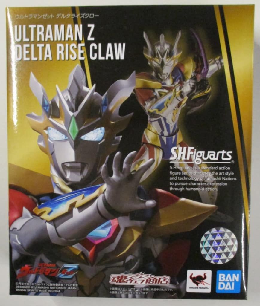 【新品未開封　箱潰れ】ウルトラマンゼットデルタライズクロー　SHFiguarts ○BANDAI SPIRITS フィギュア S.H.Figuarts ウルトラマンゼット