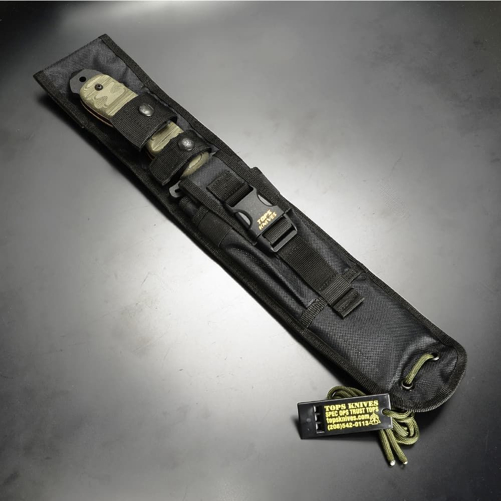 TOPS アウトドアナイフ SXB スカルクラッシャーズ X-TREME BLADE ナイロンシース付属 SXB-10 18歳以上 OLIVEOS_COM_TR