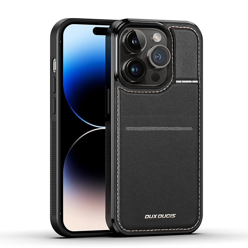 新品　【背面カード収納付】iPhone 15 Pro Max ケース カード収納 MagSafe対応 上質な手触り アイフォン 15 プロ マックス カバー 耐衝撃 軽量 薄い ICカード収納 スマホケース R-series (iPhone 15 Pro Ma