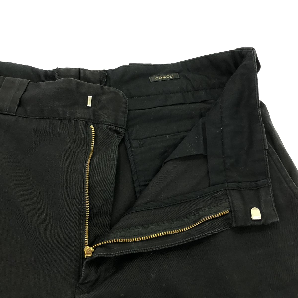 メンズ COMOLI コモリ 23SS X01-03014 コットンギャバワークパンツ