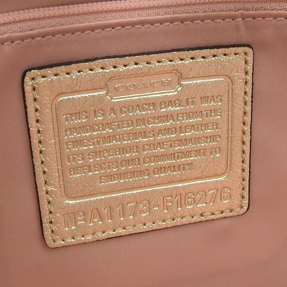 本物保証】 美品 コーチ COACH シグネチャー ハンドバッグ F16276 